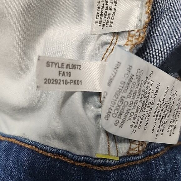 Madewell Cali Demi-Boot Jeans Kick Flare Crop Fleetwood Wash Size 28 - Picture 12 of 12